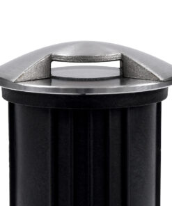 GloboStar® UNDERGROUND-RENA 90663 Χωνευτό Φωτιστικό Σποτ Δαπέδου Two Sided LED 1W 115lm 30° DC 24V Αδιάβροχο IP68 Φ5 x Υ9cm Φυσικό Λευκό 4500K – Ανοξείδωτο Ατσάλι – 3 Χρόνια Εγγύηση