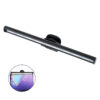 GloboStar® 76552 Φωτιστικό Οθόνης Anti-Glare E-Reading LED 5W 565lm DC 5V με Καλώδιο Τροφοδοσίας USB 2.0 & Ενσωματωμένο Χειριστήριο Εναλλαγής Χρωμάτων CCT Θερμό Λευκό 2700K – Φυσικό Λευκό 4500K – Ψυχρό Λευκό 6000K Dimmable Μαύρο Μ26 x Π4.5 x Υ4.5cm