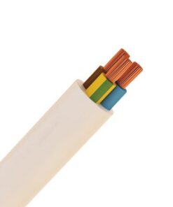 ΚΑΛΩΔΙΟ ΕΥΚΑΜΠΤΟ H03VV-F 3Χ0,75mm² ΓΚΡΙ (100m/roll) EUROLAMP – 150-15106