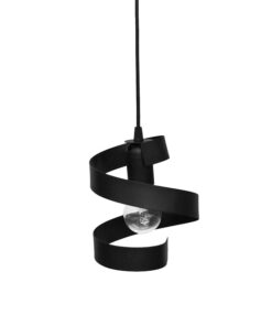 FLEXI-01 BLACK 1L ΚΡΕΜΑΣΤΟ ΜΕΤΑΛΛΙΚΟ Ε/27 Heronia – 34-0308