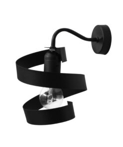 FLEXI-01AP BLACK ΑΠΛΙΚΑ ΜΕΤΑΛΛΙΚΗ Ε/27 Heronia – 34-0312