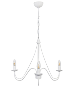 Φωτιστικό πολύφωτο S-11 3/L Λευκό Heronia – 01-0268