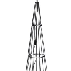 FLB-11 ΜΑΥΡΟ-BLACK ΔΑΠΕΔΟΥ ΒΑΣΗ (ΚΙΤ-3ΤΕΜΑΧΙΩΝ)h130 x Φ32 Heronia – 09-0161
