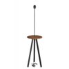 FLW-03 BLACK ΒΑΣΗ ΟΡΘΟΣΤ. ΤΡΑΠΕΖΑΚΙ Ε/27 ΞΥΛΟ(ΣΚΕΛΕΤΟΣ)     Heronia -09-0135