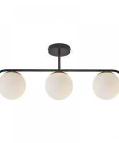 Nordlux Grant 3X15 Κρεμαστό Μαύρο E14 Γυάλινο/Μεταλλικό – 2010583003