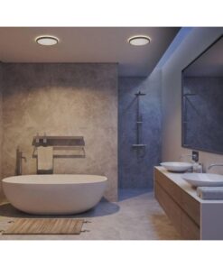 Nordlux Oja 29 Φωτιστικό Οροφής Μαύρο IP54 LED 14.5W 3000K/4000K – 2015026103