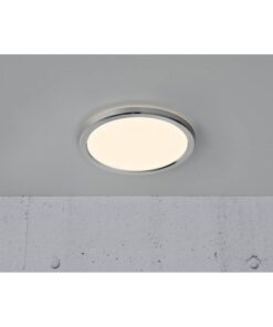Nordlux Oja 29 Φωτιστικό Οροφής IP54 Νικελ LED 14.5W 3000K/4000K – 2015026133