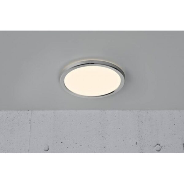 Nordlux Oja 29 Φωτιστικό Οροφής IP54 Νικελ  LED 14.5W 3000K/4000K  – 2015026133