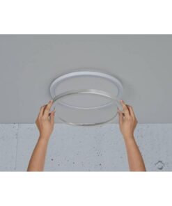 Nordlux Oja 29 Φωτιστικό Οροφής IP54 Νικελ LED 14.5W 3000K/4000K – 2015026133