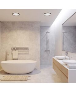 Nordlux Oja 42 Φωτιστικό Οροφής Μαύρο IP54 LED 19W 3000K – 2015116103