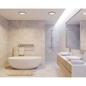 Nordlux Oja 60 Φωτιστικό Οροφής Μαύρο LED 38W 2700K  –  50066103