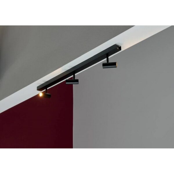 Nordlux Omari 3-Spot  Σποτ Φωτιστικό  Μαύρο LED 3.2W 3000K Μαύρου Χρώματος  –  2112193003