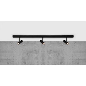Nordlux Omari 3-Spot  Σποτ Φωτιστικό  Μαύρο LED 3.2W 3000K Μαύρου Χρώματος  –  2112193003
