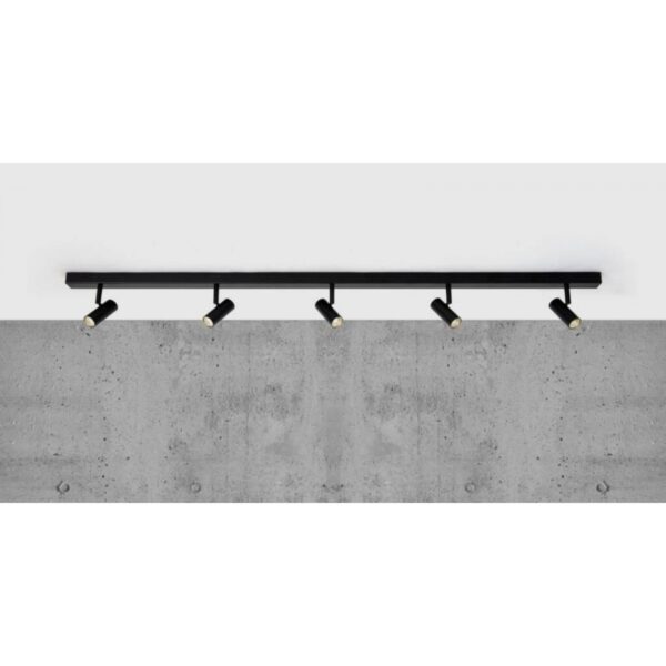 Nordlux Omari 5-Spot  Σποτ Φωτιστικό  Μαύρο LED 3.2W 2700K  –  2112203003