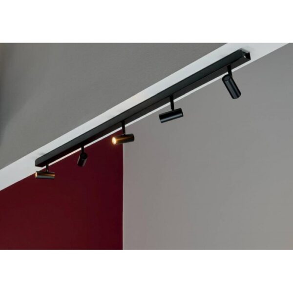 Nordlux Omari 5-Spot  Σποτ Φωτιστικό  Μαύρο LED 3.2W 2700K  –  2112203003