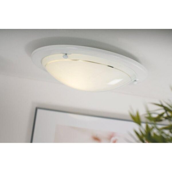 Nordlux Spinner Φωτιστικό Οροφής Λευκό 1xE27  –  25416001