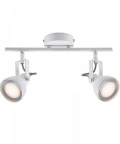 Nordlux Aslak 2-Spot Σποτ Φωτιστικό Λευκό GU10 Μεταλλικό – 45730101