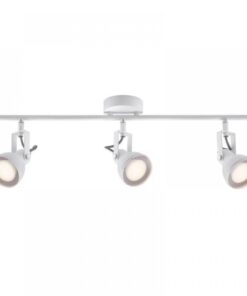 Nordlux Aslak 3-Spot Σποτ Φωτιστικό Λευκό GU10 Μεταλλικό – 45740101