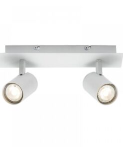 Nordlux Frida 2-Spot Σποτ Φωτιστικό Λευκό GU10 Μεταλλικό – 49810101