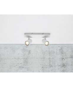 Nordlux Frida 2-Spot Σποτ Φωτιστικό Λευκό GU10 Μεταλλικό – 49810101
