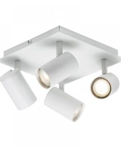Nordlux Frida 4-Spot Σποτ Φωτιστικό Λευκό GU10 Μεταλλικό – 49820101
