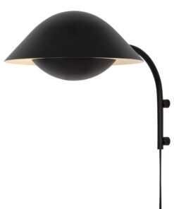 Nordlux Freya Φωτιστικό Τοίχου Μαύρο E14 Μεταλλικό – 2213101003