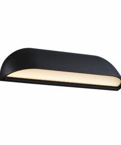 Nordlux Front 26 Φωτιστικό Τοίχου Μαύρο IP44 LED 9.8W 3000K – 84081003