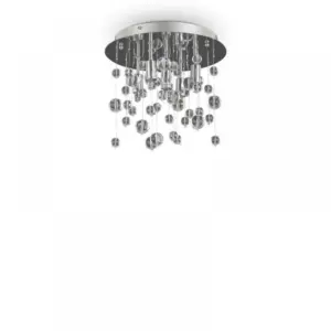 IDEAL LUX Φωτιστικό Οροφής NEVE 5xG9 Χρωμίου – 094687