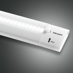 Undershelves  Fabas Luce Galway on/off LED 8W  Λευκό Με Διακόπτη  1050lm Θερμό 3000K – 6690-02-012