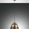 Κρεμαστό Φωτιστικό   Fabas Luce Gavia E27 Μπρονζέ     – 3609-40-179