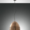 Κρεμαστό Φωτιστικό   Fabas Luce Gavia E27 Μπρονζέ     – 3609-45-179