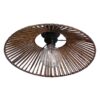 VC-Β- CE 1L BROWN ΟΡΟΦΗΣ/ΕΠΙΤΟΙΧΙΟ Φ40 ΚΩΝΙΚΟ ΣΤΥΛ ΜΠΑΜΠΟΥ h14xΦ40 Heronia – 31-1339