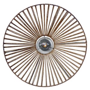VC-Β- CE 1L BROWN ΟΡΟΦΗΣ/ΕΠΙΤΟΙΧΙΟ Φ40 ΚΩΝΙΚΟ ΣΤΥΛ ΜΠΑΜΠΟΥ h14xΦ40 Heronia – 31-1339