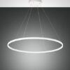Κρεμαστό Φωτιστικό   Fabas Luce Giotto LED 60W  Λευκό Dimmable  6700lm Φυσικό – 3508-42-102
