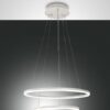 Κρεμαστό Φωτιστικό   Fabas Luce Giotto LED 52W  Λευκό Dimmable  5320lm Θερμό 3000K – 3508-45-102