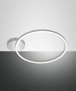 Φωτιστικό Οροφής  Fabas Luce Giotto LED 36W  Λευκό Dimmable  3780lm Θερμό 3000K – 3508-61-102