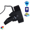 Επαγγελματική Κεφαλή PAR LED 70W 230V 30° DMX512 RGBW GloboStar 51120