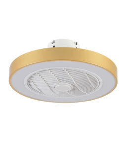 ΑΝΕΜΙΣΤΗΡΑΣ ΟΡΟΦΗΣ LED 36W 3CCT ΣΕ ΧΡΥΣΟ (101000360)