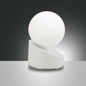Επιτραπέζιο Φωτιστικό   Fabas Luce Gravity LED 5W  Λευκό Με Dimmer Αφής  470lm Θερμό 3000K – 3360-30-102