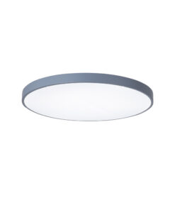 InLight Πλαφονιέρα οροφής LED 110W 3CCT (by switch on base) από γκρί μέταλλο και ακρυλικό D:60cm (42035-B-Gray)