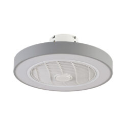 ΑΝΕΜΙΣΤΗΡΑΣ ΟΡΟΦΗΣ ΜΕ ΦΩΣ LED CHILKO ΓΚΡΙ (101000330)