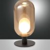 Επιτραπέζιο Φωτιστικό   Fabas Luce Gubbio G9 Μελί Με Dimmer Αφής    – 3553-31-125