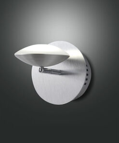 Φωτιστικό Τοίχου  Fabas Luce Hale LED 8W  Αλουμίνιο   750lm Θερμό 3000K – 3255-21-212