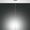 Κρεμαστό Φωτιστικό   Fabas Luce Hale LED 8W  Αλουμίνιο   750lm Θερμό 3000K – 3255-41-212