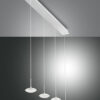 Κρεμαστό Φωτιστικό   Fabas Luce Hale LED 32W  Λευκό Dimmable  3020lm Θερμό 3000K – 3255-49-102