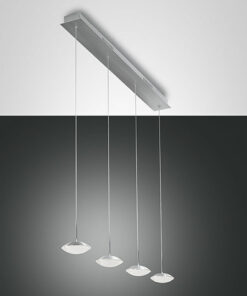 Κρεμαστό Φωτιστικό   Fabas Luce Hale LED 32W  Αλουμίνιο Dimmable  3020lm Θερμό 3000K – 3255-49-212