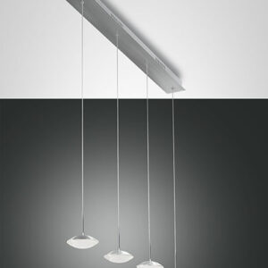 Κρεμαστό Φωτιστικό   Fabas Luce Hale LED 32W  Αλουμίνιο Dimmable  3020lm Θερμό 3000K – 3255-49-212