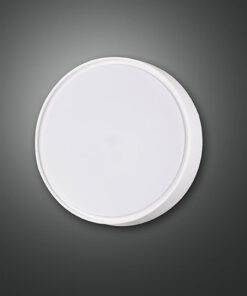 Φωτιστικό Οροφής  Fabas Luce Hatton LED 14W   Λευκό  IP65 1600lm Θερμό 3000K – 3206-61-102