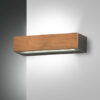 Φωτιστικό Τοίχου  Fabas Luce Hazel LED 13W  Ξύλο  IP65 1250lm Θερμό 3000K – 3680-22-165