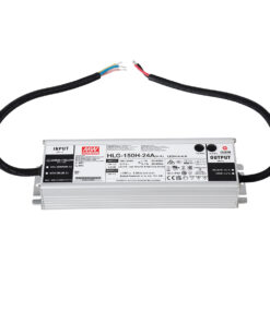 GloboStar® 90785 HLG-150H-24A MEANWELL Αδιάβροχο Μεταλλικό Τροφοδοτικό SELV για Προϊόντα LED 150W 6.25A – AC 220-240V σε DC 24V – Αδιάβροχο IP65 Μ22.8 x Π6.8 x Υ4cm – 3 Χρόνια Εγγύηση